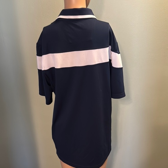 Adidas Navy Polo Shirt with Logo - Picture 4 of 5